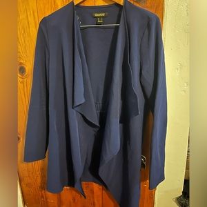 Bluish/purplish . Beautiful Open blazer . NWOT